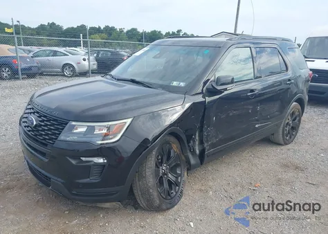 2019 Ford Explorer Sport z USA, uszkodzony, nr VIN 1FM5K8GTXKGB00045